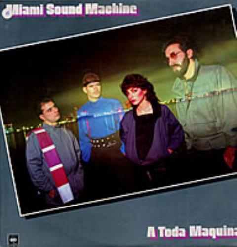 Miami Sound Machine A Toda Maquina Colombian vinyl LP album
